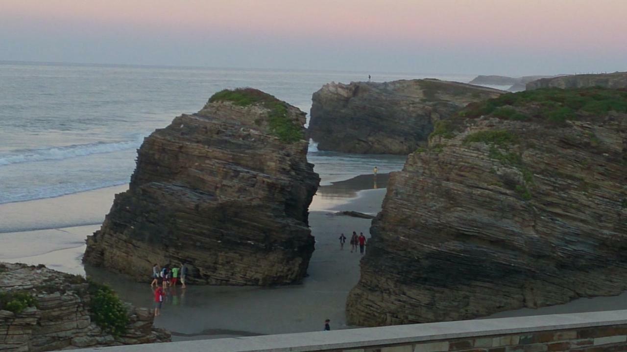 Duplex Tres Dormitorios Playa A Rapadoira ฟอซ ภายนอก รูปภาพ